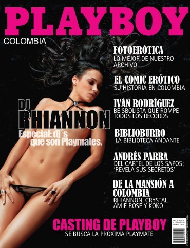 DJ Rhiannon Playboy Colombia - Adondeirhoy.com