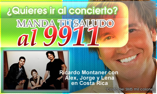 Entradas a Ricardo Montaner en Costa Rica