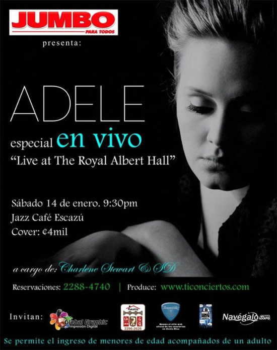 Especial de Adele en vivo - Adondeirhoy.com