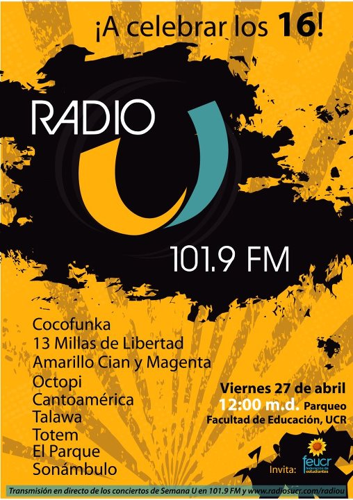 Aniversario Radio U - Adondeirhoy.com