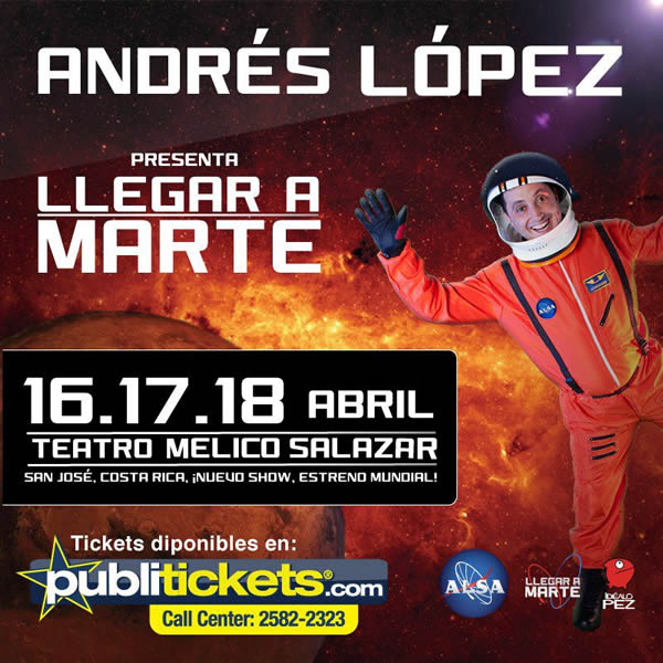 Andres Lopez Llegar a Marte
