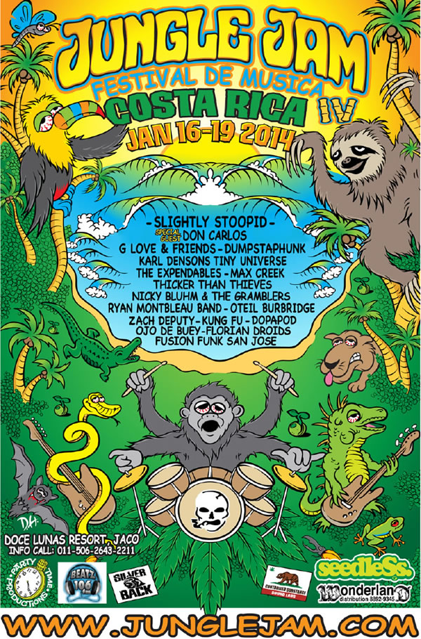 Jungle Jam Costa Rica 2014