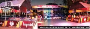 Barra Imperial Carnavales de Puntarenas 2015
