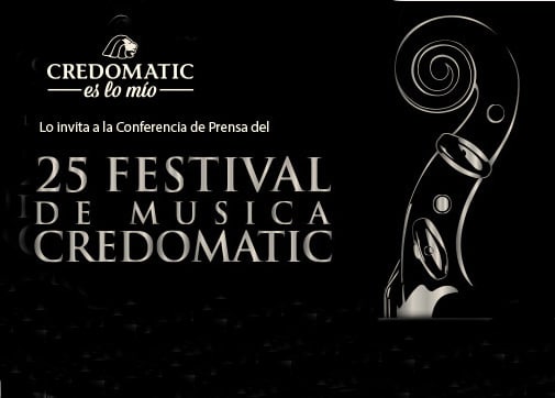 Festival de Música Credomatic 2015 - 25 aniversario Costa Rica