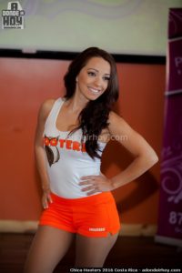 Paola Vargas Chica Hooters 2016 Costa Rica
