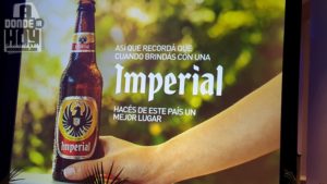 Cerveza Imperial es Agua Positiva