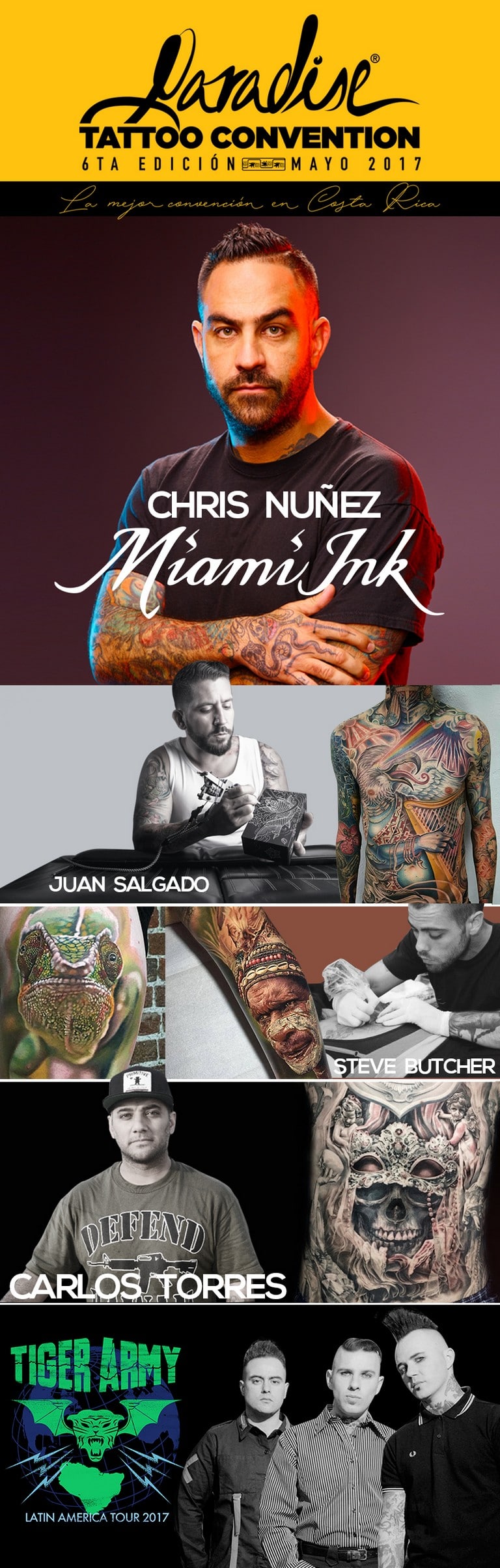 Paradise Tattoo Convention 2017 Reune lo Mejor del Arte en Tatuajes