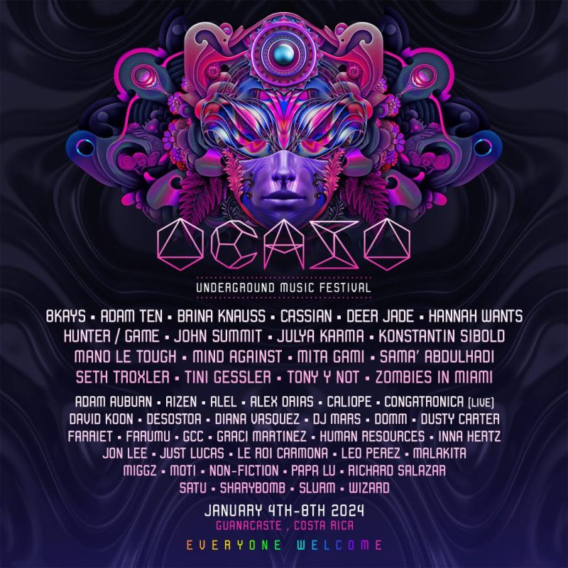 Ocaso Festival 2024 cambia de Venue y se extiende a 5 Noches