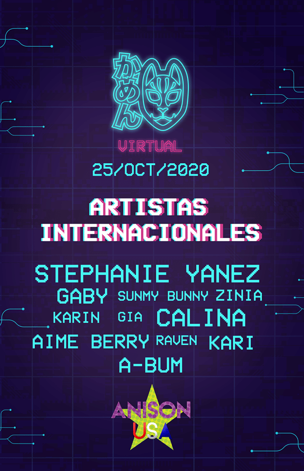 Festival Kamen Virtual 2020 - Artistas internacionales