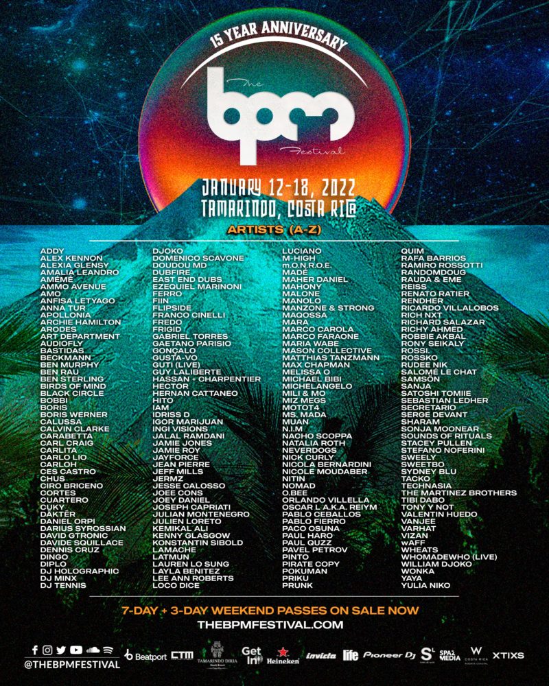 BPM Festival 2022 - Segunda fase de lineup