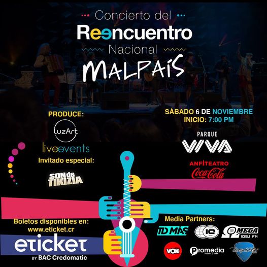 Malpaís en El concierto del Bicentenario con 3 Horas de música