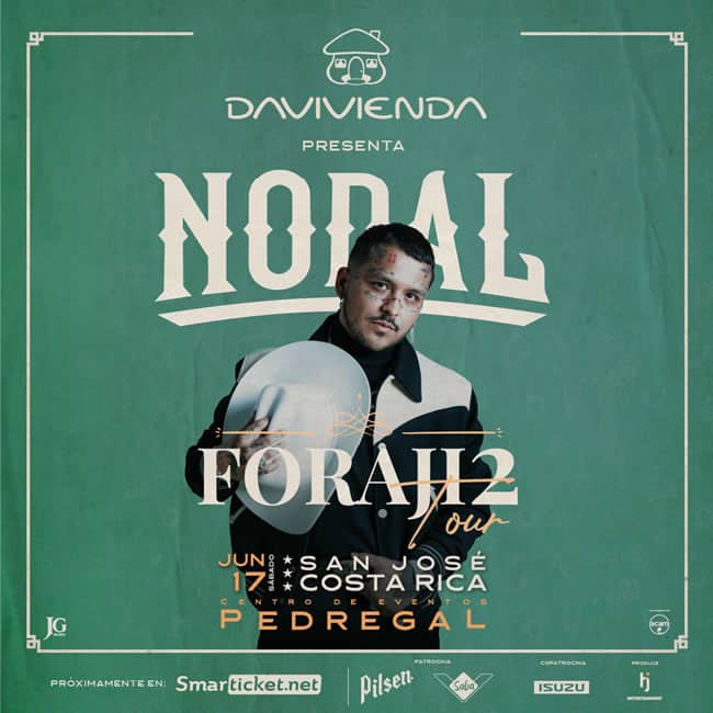 Christian Nodal vuelve a Costa Rica con el Foraji2 Tour