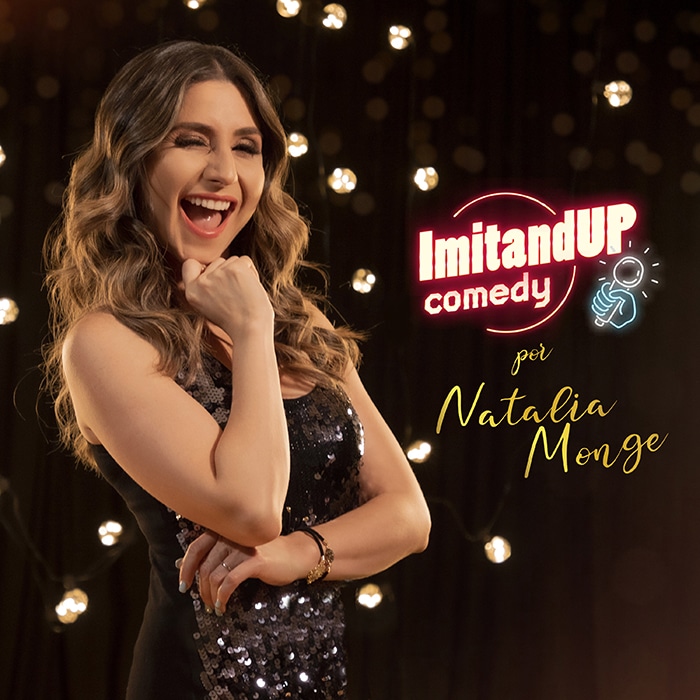 Natalia Monge promueve su Imitandup Comedy