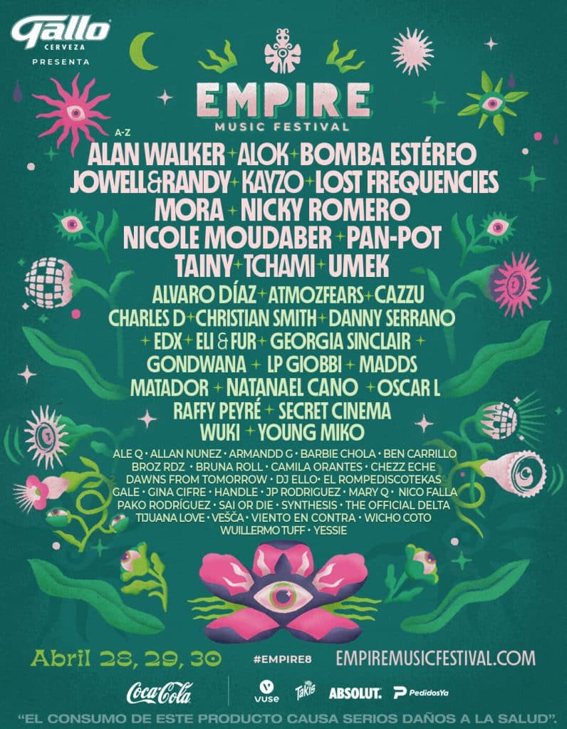 Line Up Empire Fest 2023