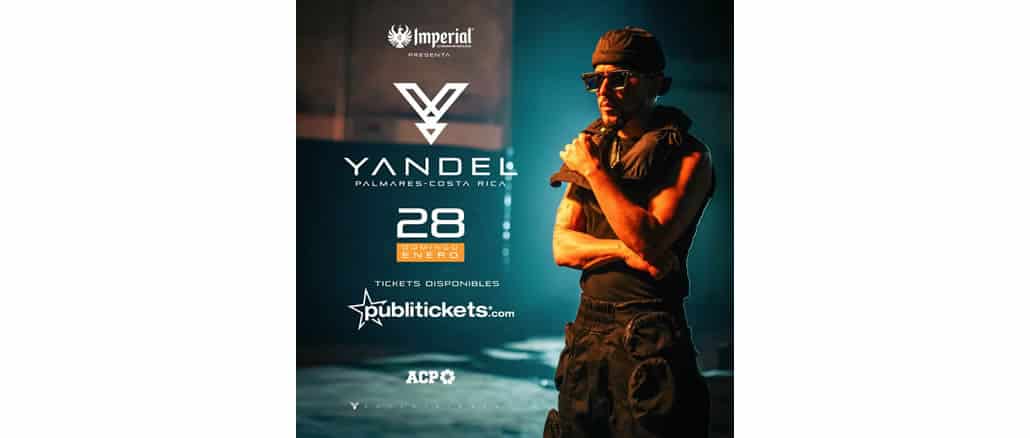 Concierto de Yandel Cerrará Fiestas en Palmares 2024
