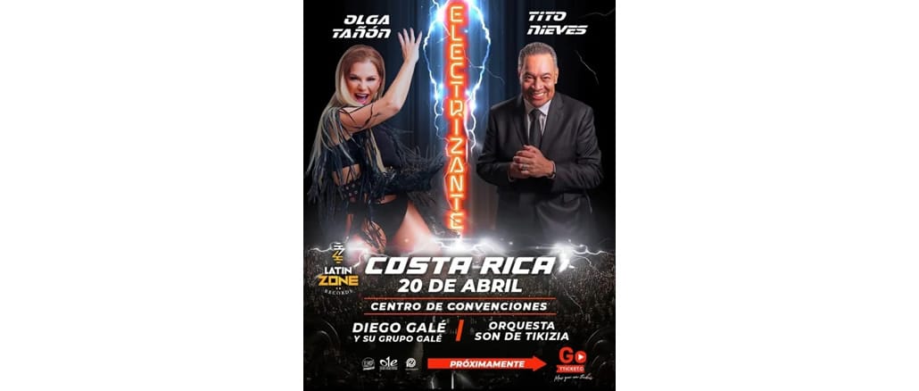 Concierto Olga Tañon y Tito Nieves Costa Rica Entradas Precios